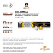 Picture of ATTIBASSI NESPRESSO TUBE COLOMBIA  X 10  CAPSULES